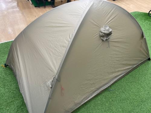 RIPEN (ライペン) 登山用テント グレー SLドーム 約205×120×95cm 1～2人用 程度A 程度A スカートなし ハンマーなし/説明書なし