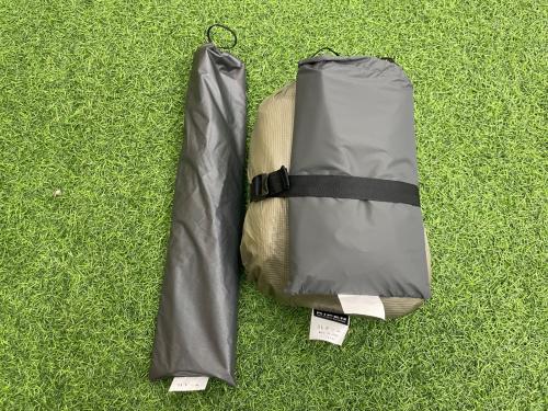 RIPEN (ライペン) 登山用テント グレー SLドーム 約205×120×95cm 1～2人用 程度A 程度A スカートなし ハンマーなし/説明書なし