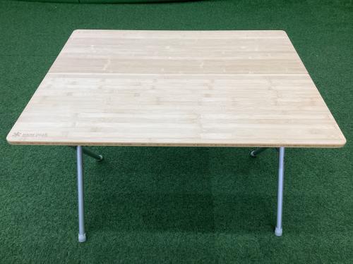 Snow peak (スノーピーク) アウトドアテーブル ワンアクションテーブル竹