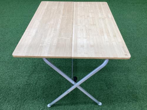 Snow peak (スノーピーク) アウトドアテーブル ワンアクションテーブル竹