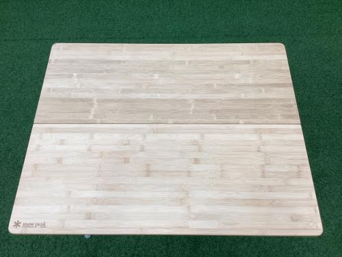 Snow peak (スノーピーク) アウトドアテーブル ワンアクションテーブル竹