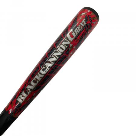 ZETT (ゼット) BLACK CANNON GREAT 軟式バット BCT35073 83cm ブラック