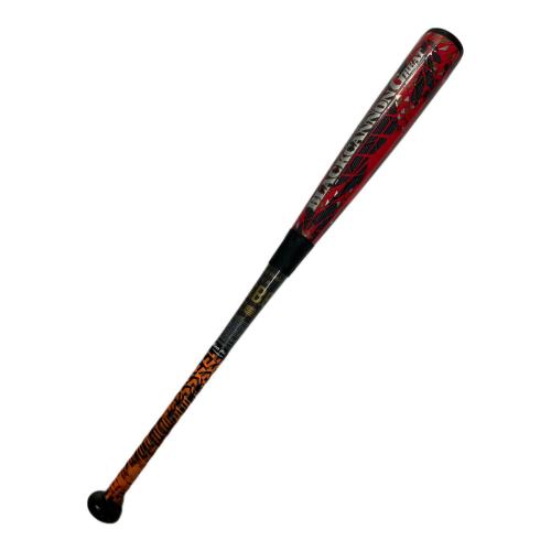 ZETT (ゼット) BLACK CANNON GREAT 軟式バット BCT35073 83cm ブラック×レッド