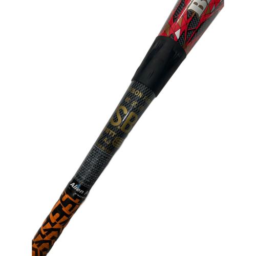 ZETT (ゼット) BLACK CANNON GREAT 軟式バット BCT35073 83cm ブラック×レッド