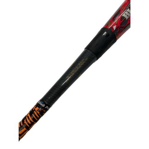 ZETT (ゼット) BLACK CANNON GREAT 軟式バット BCT35073 83cm ブラック×レッド