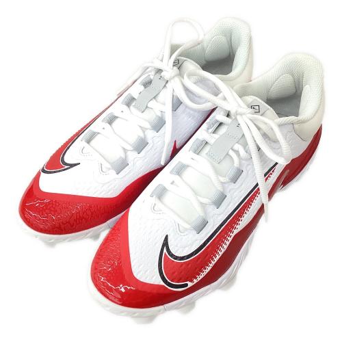NIKE (ナイキ) 野球スパイク メンズ SIZE 26.5cm ホワイト×レッド アルファハラチエリート FD6255