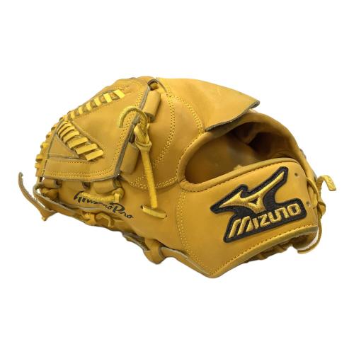 MIZUNO (ミズノ) 硬式グローブ イエロー 4Dテクノロジー  MIZUNO Pro 投手用 左投げ用 プロ仕様モデル CM06X