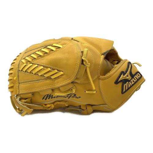 MIZUNO (ミズノ) 硬式グローブ イエロー 4Dテクノロジー  MIZUNO Pro 投手用 左投げ用 プロ仕様モデル CM06X