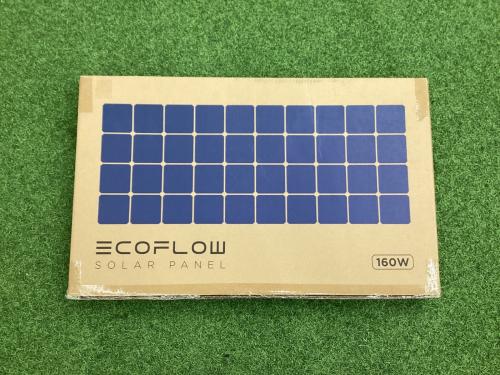 ECOFLOW (エコフロー) EFSOLAR160W ソーラーパネル EF-Flex-160 ※動作未確認/現状販売