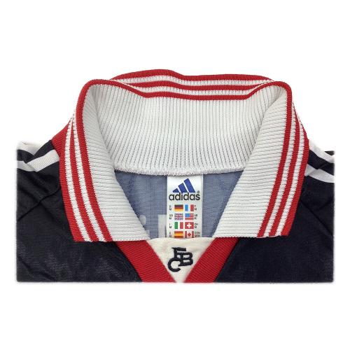 バイエルンミュンヘン サッカーユニフォーム メンズ SIZE M ネイビー×レッド