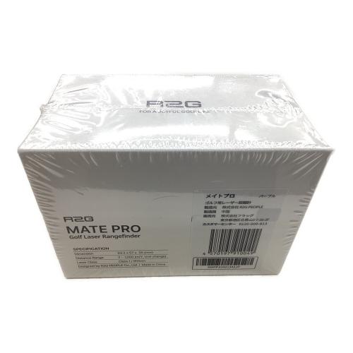 FLAG GOLF SELECT ゴルフ距離測定器 ブラック R2G メイト プロ