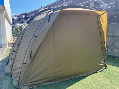 ZANE ARTS (ゼインアーツ) ツールームテント PS-033 ロロ LOLO 約530×435×285cm 3～5人用 程度B 程度B スカートあり ハンマーなし/説明書なし