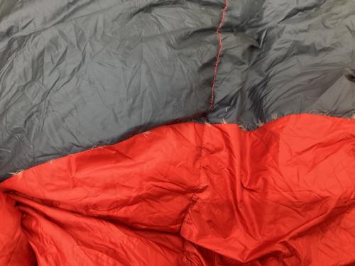 NANGA (ナンガ) マミー型シュラフ(ダウン) レッド×ネイビー オーロラライト350 DX 【冬用】 約190cm