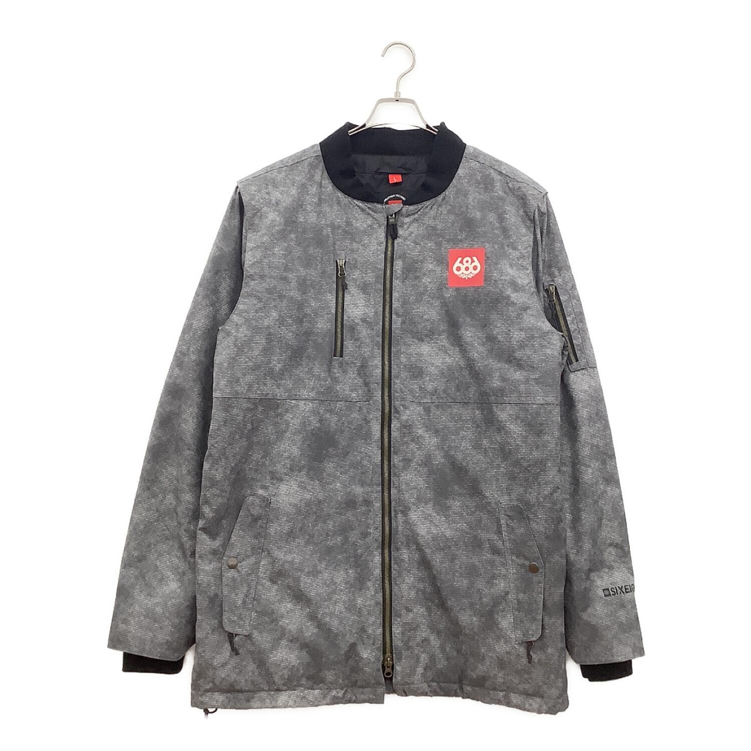 BURTON スノーボードウェア Mサイズ グレー/レッド BURTON（バートン） スノーボード スノボ ジャケット ドライライド