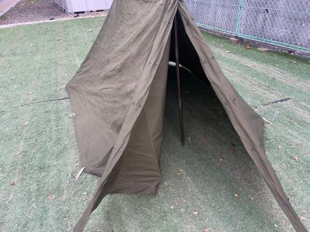 us パップテント '68 used 1枚 US軍 (ユーエスグン) ソロテント USパップテント｜トレファクONLINE