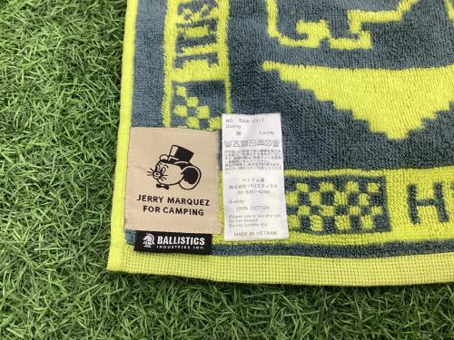 BALLISTICS (バリスティクス) ブランケット ライトグリーン×グリーン JERRY MARQUEZ BAA-2317
