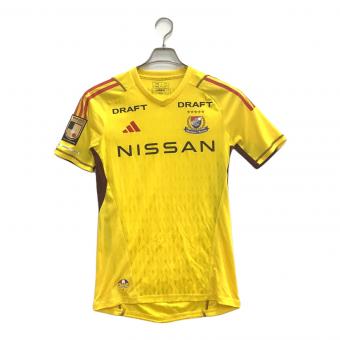 横浜F・マリノス (ヨコハマエフマリノス) サッカーユニフォーム メンズ SIZE L イエロー 2022シーズン J1リーグ優勝パッチ付 30周年 2023シーズン キーパーユニフォーム