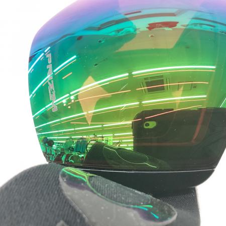 【美品】OAKLEY PRIZM ゴーグル シルバーミラー ケース・クロス付き OAKLEY (オークリー) ゴーグル フレームレス・ケース付 ピンクレンズ
