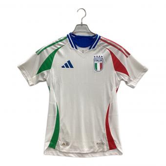 イタリア代表 (イタリアダイヒョウ) サッカーユニフォーム SIZE M ホワイト 2024アウェイ IN0659