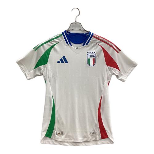 イタリア代表 (イタリアダイヒョウ) サッカーユニフォーム SIZE M ホワイト 2024アウェイ IN0659