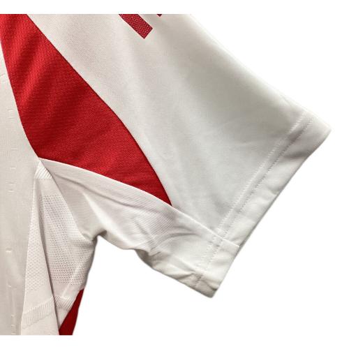 イタリア代表 (イタリアダイヒョウ) サッカーユニフォーム SIZE M ホワイト 2024アウェイ IN0659