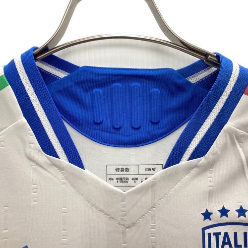 イタリア代表 (イタリアダイヒョウ) サッカーユニフォーム SIZE M ホワイト 2024アウェイ IN0659