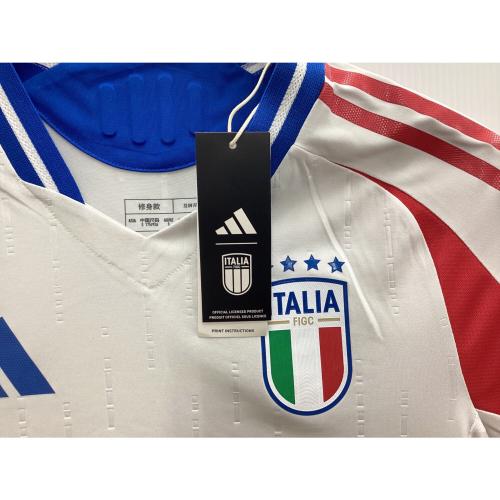 イタリア代表 (イタリアダイヒョウ) サッカーユニフォーム SIZE M ホワイト 2024アウェイ IN0659