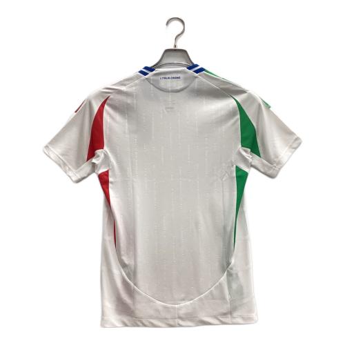 イタリア代表 (イタリアダイヒョウ) サッカーユニフォーム SIZE M ホワイト 2024アウェイ IN0659