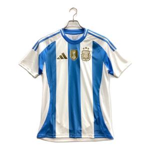 アルゼンチン代表 (アルゼンチンダイヒョウ) サッカーユニフォーム SIZE XL ホワイト×ブルー 2024ホーム W杯優勝パッチ付 IP8409