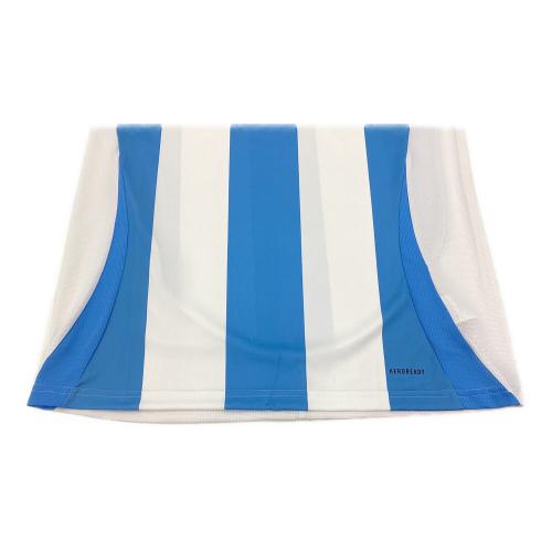 アルゼンチン代表 (アルゼンチンダイヒョウ) サッカーユニフォーム SIZE XL ホワイト×ブルー 2024ホーム W杯優勝パッチ付 IP8409