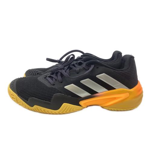 adidas (アディダス) テニスシューズ メンズ SIZE 27.5cm ブラック×オレンジ バリケード13 IF0467