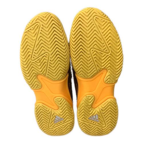 adidas (アディダス) テニスシューズ メンズ SIZE 27.5cm ブラック×オレンジ バリケード13 IF0467
