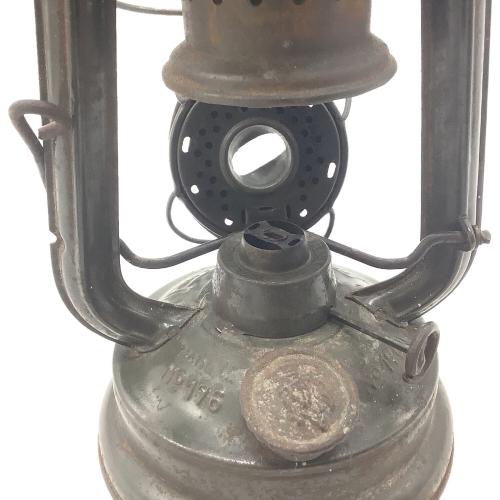 feuer hand (フュアハンドランタン) オイルランタン 穴無マッシュルームヘッド ドイツ国防軍 @ No.176E 推定1940年代頃製造 ヴィンテージ