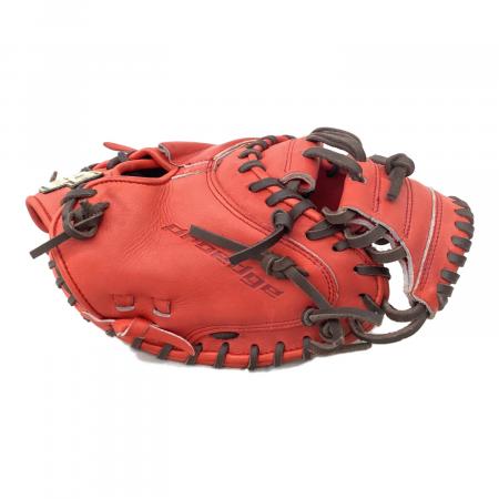 希少！SSKプロブレイン軟式キャッチャーミット SSK (エスエスケイ) 軟式グローブ レッド ケース付 プロエッジシリーズ