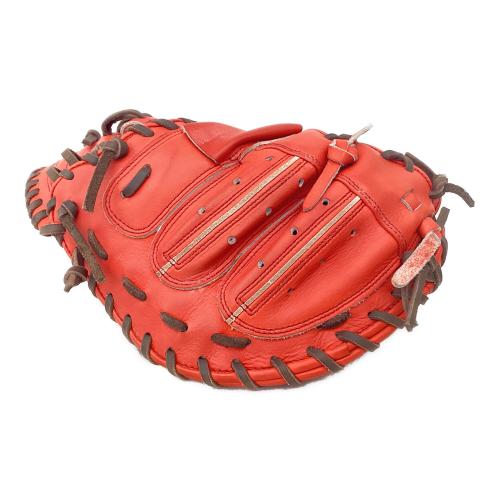 SSK (エスエスケイ) 軟式グローブ レッド ケース付 プロエッジシリーズSBN キャッチャーミット 右投げ用 PNSM04425