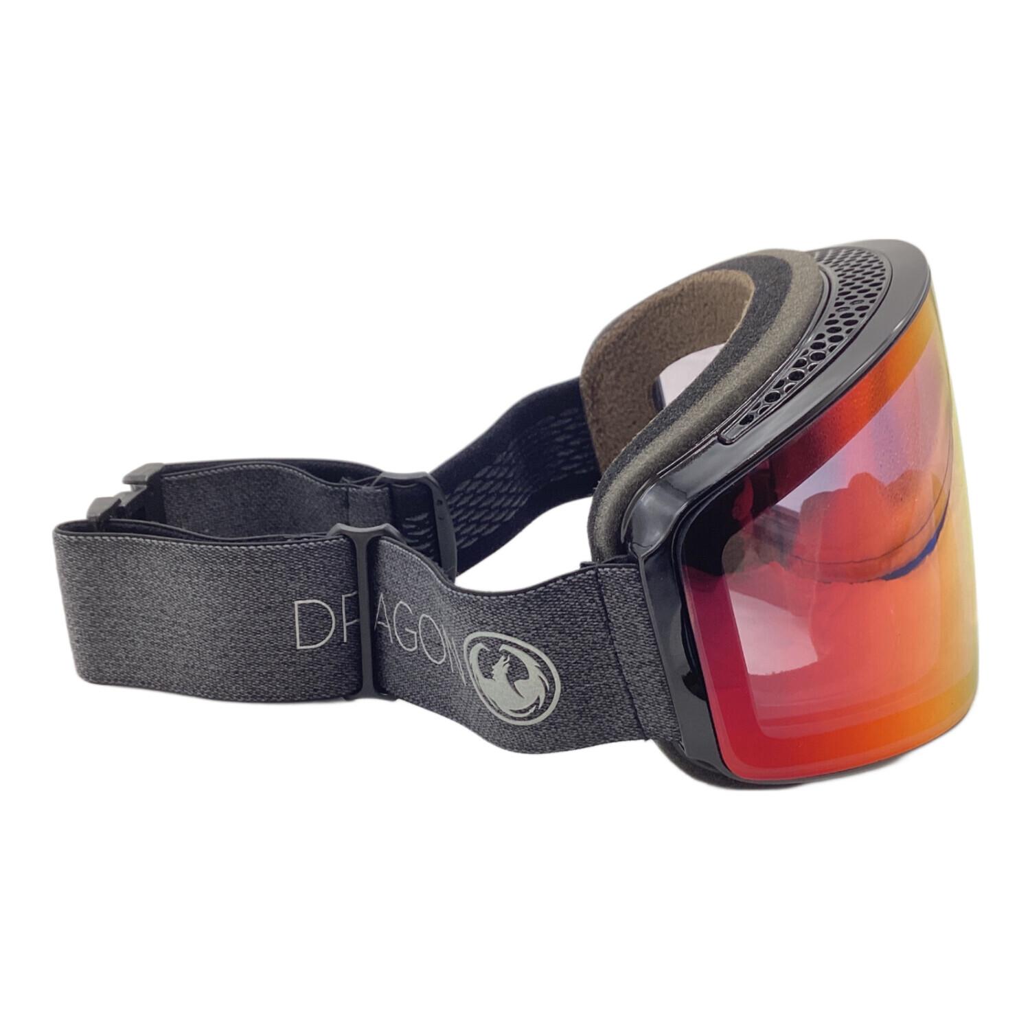 DRAGON (ドラゴン) ゴーグル ケース付 小キズ有 PXV ECHOSILVER2 SNJ