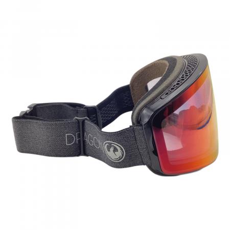 DRAGON (ドラゴン) ゴーグル ケース付 小キズ有 PXV ECHOSILVER2 SNJ