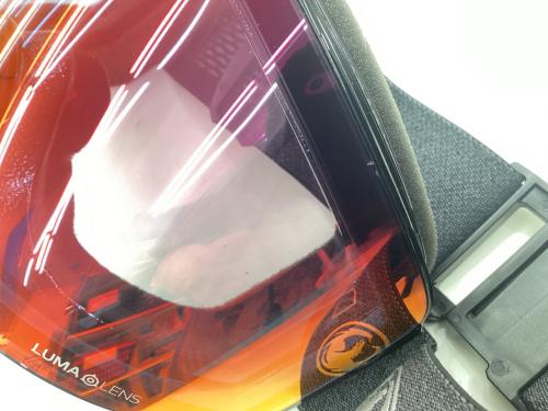 DRAGON PXVゴーグル  収納ケース付き DRAGON (ドラゴン) ゴーグル ケース付 小キズ有 PXV ECHOSILVER2 SNJ