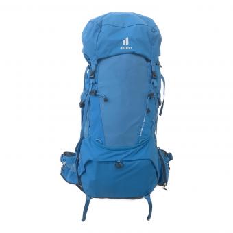 deuter (ドイター) バックパック ブルー エアコンタクト コア AIRCONTACT CORE 70+10 背面長 51cm以上 50L～(テント泊)