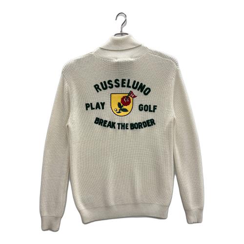 RUSSELUNO (ラッセルノ) セーター ゴルフウェア(トップス) RS-2240501 メンズ SIZE 5 ホワイト