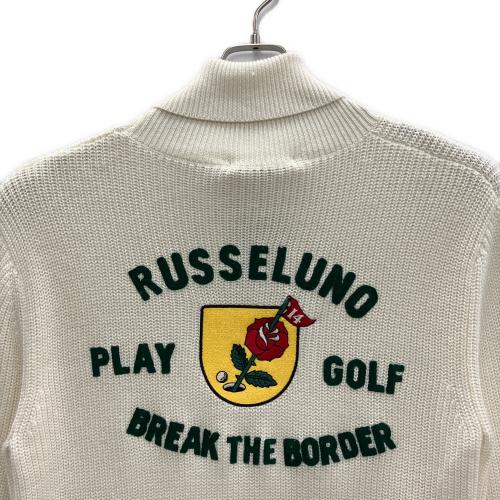 RUSSELUNO (ラッセルノ) セーター ゴルフウェア(トップス) RS-2240501 メンズ SIZE 5 ホワイト