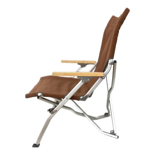 Snow peak (スノーピーク) アウトドアチェア ブラウン ローチェア30