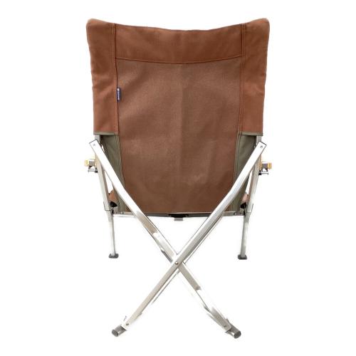Snow peak (スノーピーク) アウトドアチェア ブラウン ローチェア30