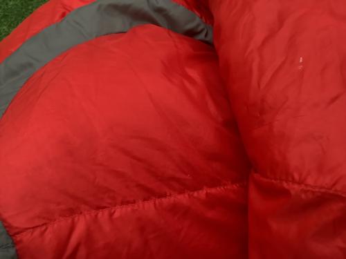 MountainEquipment (マウンテンイクィップメント) マミー型シュラフ(ダウン) レッド 保管用非純正ケース付 EN13537 ヘリウム400 【春～秋用】 185㎝