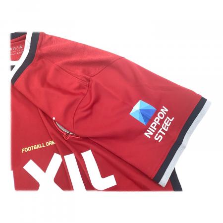 新品・未使用品☆鹿島アントラーズ 鈴木優磨 ユニフォーム Sサイズ 鹿島アントラーズ (カシマアントラーズ) サポーターグッズ XLサイズ