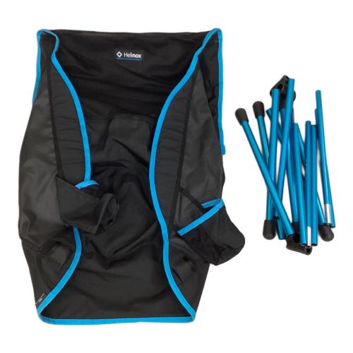 Helinox (ヘリノックス) アウトドアチェア ブラック×ブルー サバンナチェア