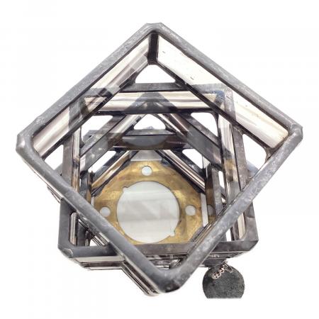 ライト・ランタン gara works/cubicle GALA WORKS (ガラワークス) ランタンアクセサリー MONOCHROME CUBICLE