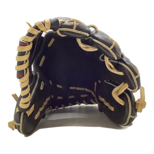 ZETT (ゼット) 軟式グローブ ブラック 源田モデル @ ネオステイタスVL 内野手用 BRGB31220