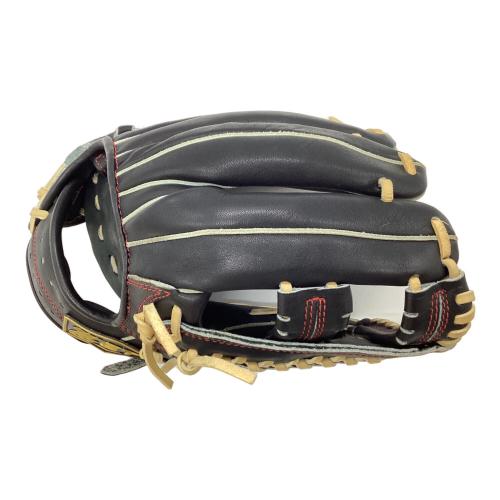 ZETT (ゼット) 軟式グローブ ブラック 源田モデル @ ネオステイタスVL 内野手用 BRGB31220