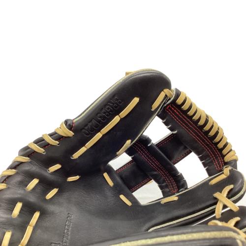 ZETT (ゼット) 軟式グローブ ブラック 源田モデル @ ネオステイタスVL 内野手用 BRGB31220